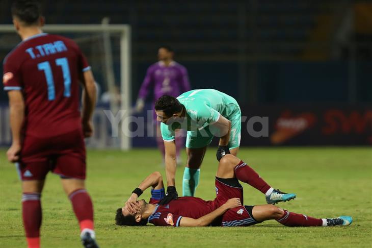 إصابة عمر جابر أمام الأهلي